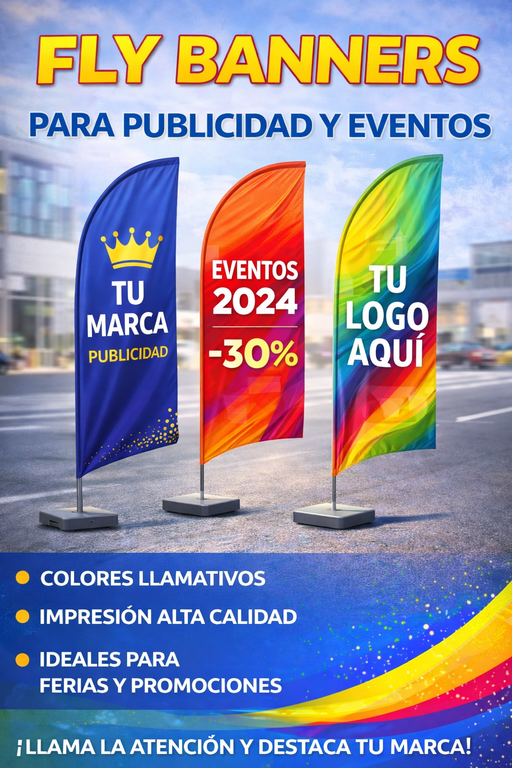 Banners y Fly Banners personalizados